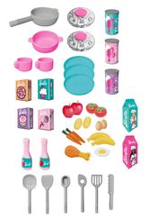 Barbie Kitchen with Light and Sound TSH - 5150 - Colorland Toys